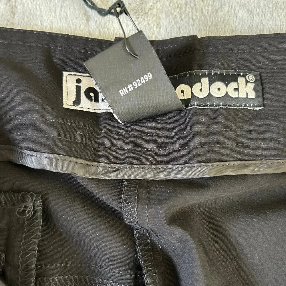 Jamie Sadock Golf Crop Pants Womens Size 2 Black 28x22 Tapered Leg 91301 NWT - Picture 9 of 16
